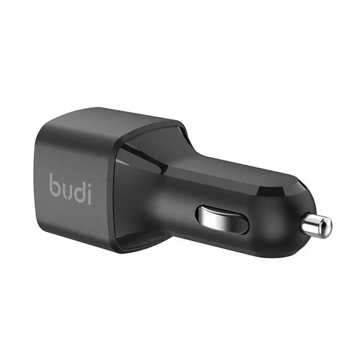 Зарядно за кола Budi 065R 2x USB - C PD 60W черно