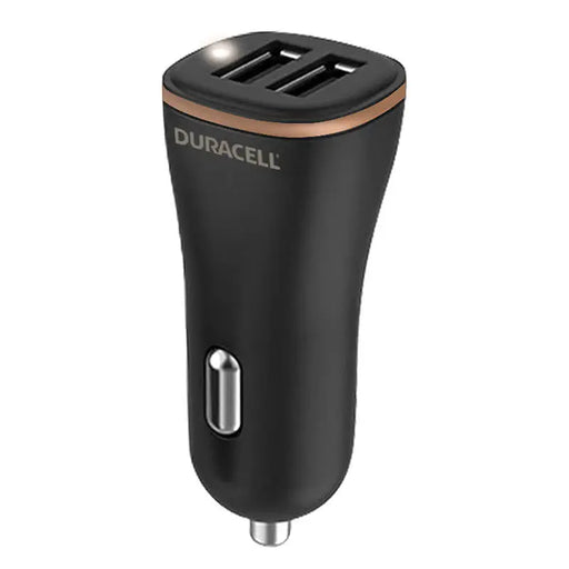 Зарядно за кола Duracell 2x USB 30W черно