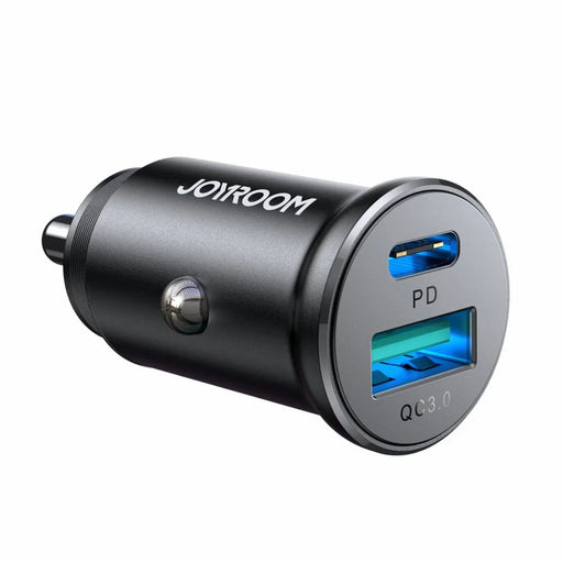 Зарядно за кола Joyroom JR-CCN05 30W USB-A USB-C черно