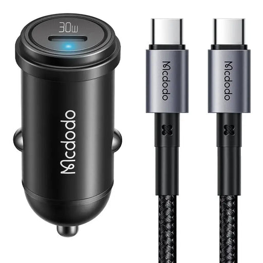 Зарядно за кола McDodo CC - 7493 65W с USB