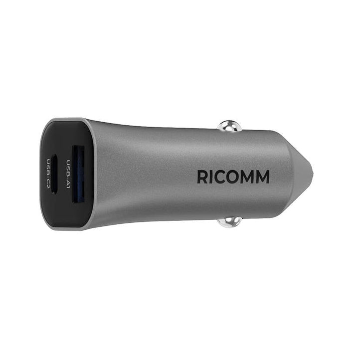 Зарядно за кола Ricomm RA381 38W 1x USB-A 1x USB-C