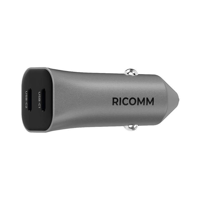 Зарядно за кола Ricomm RA401 40W 2x USB-C