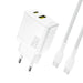 Зарядно за стена Dudao A26TCEU PD QC 25W GaN USB-A USB-C