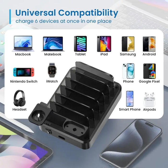 Зарядна Станция Ewent EW1335 130 W