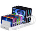 ЗАРЯДНА СТАНЦИЯ UNITEK 10X USB 2.4A 60W БЯЛА