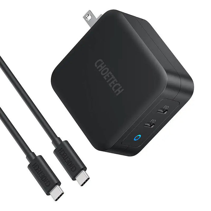 Зарядно Choetech PD6008 2xUSB-C PD 100W GaN