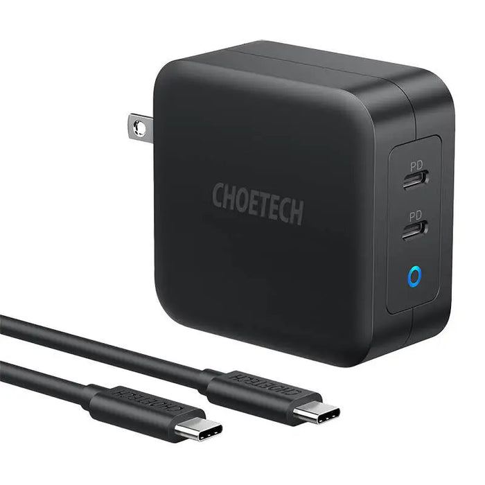 Зарядно Choetech PD6008 2xUSB-C PD 100W GaN