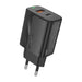 Зарядно Foneng EU66 USB-A USB-C 2 PD20W черно