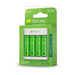 Зарядно GP BATTERIES E411 + 2100mAh AA За 4 броя NiMH