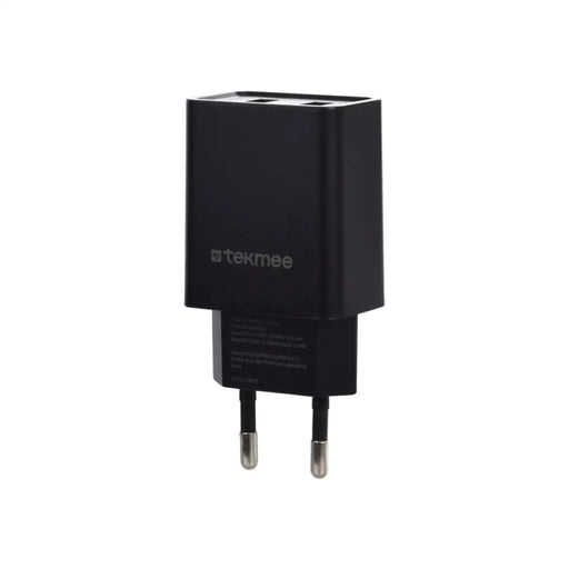 ЗАРЯДНО ОТ ЕЛ. МРЕЖА 2 X USB 5V/2.4A TEKMEE FAST CHARGE