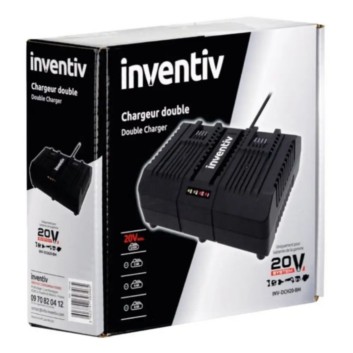 ЗАРЯДНО УСТРОЙСТВО 4А INVENTIV ДВА ПОРТА