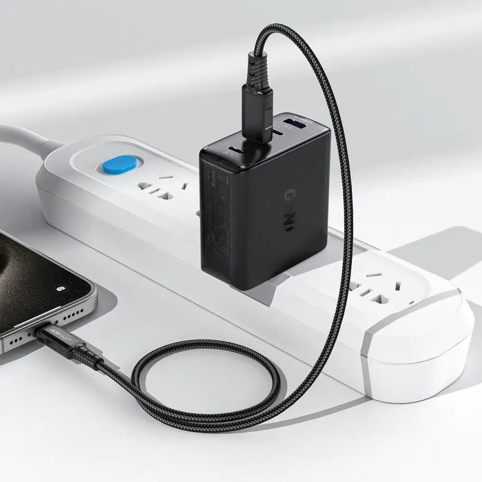 Зарядно устройство Acefast A96 PD100W GaN (3 x USB-C + 1x