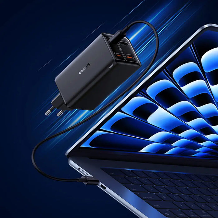 Зарядно устройство Baseus GaN6 Pro 100W 2 x USB-C 2 x USB-A