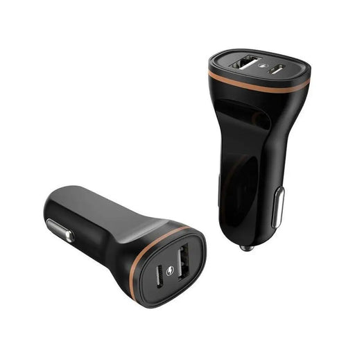 Зарядно устройство DIVA 12-24V USB QC + USB-C PD 20W