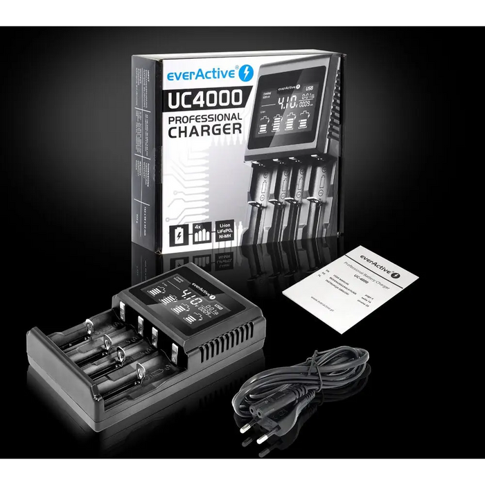 Зарядно устройство everActive UC-4000