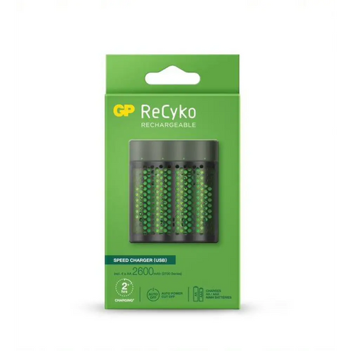 Зарядно устройство GP M451-270AAHCE-EB4 4 AA NiMH 2700mAh