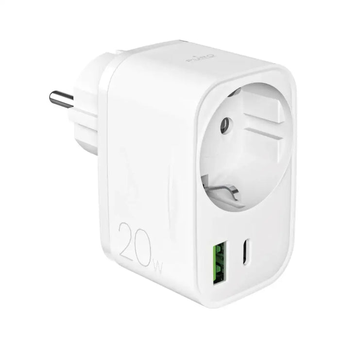 Зарядно устройство Puro 20W Power Delivery с щепсел