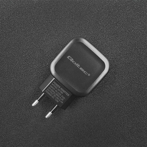 Зарядно устройство Qoltec 50186 17W | 5V | 3.4A | 2xUSB