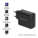 Зарядно устройство Qoltec 51717 | 45W | 5-20V | 2.25-3A