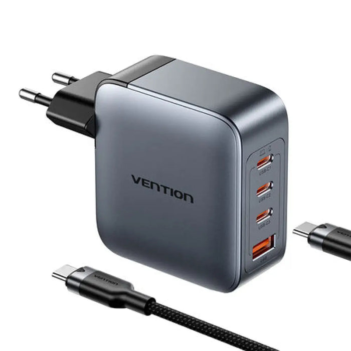 Зарядно устройство Vention 3x USB C 1x USB A