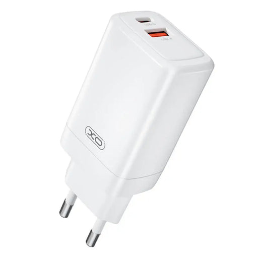 Зарядно XO CE17 65W 1x USB-C 1x USB-A
