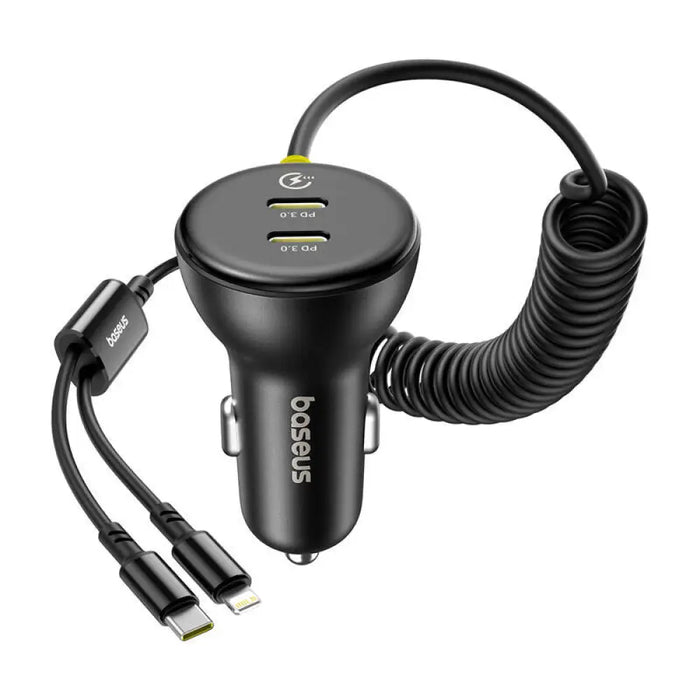 Зарядно за автомобил с кабел Baseus 60W USB-C Lightning