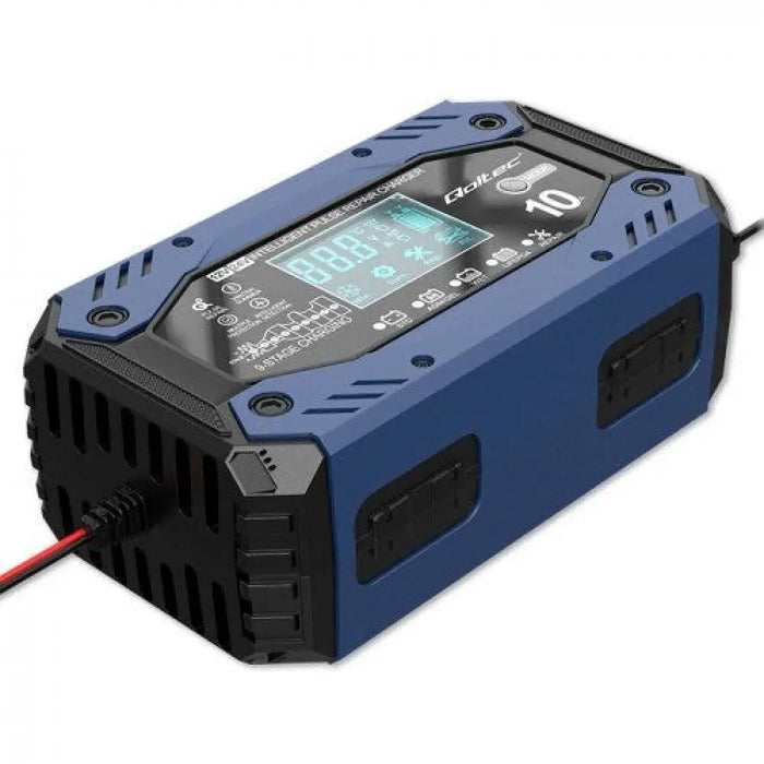 Зарядно за автомобилен акумулатор Qoltec 52482 12/24 V