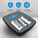 Зарядно за батерии Ni-MH USB-C everActive NC1000MV2