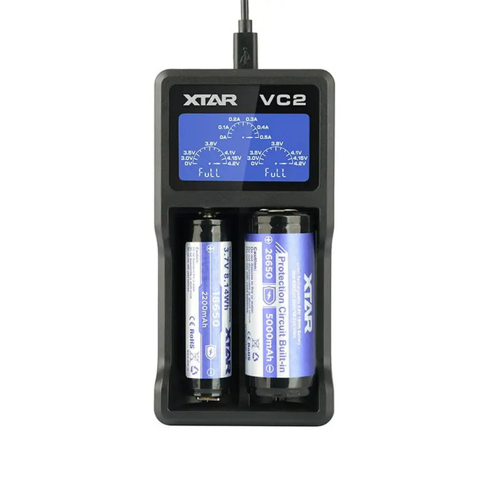 Зарядно за батерии Xtar VC2 Litio Ion Батерии x 2