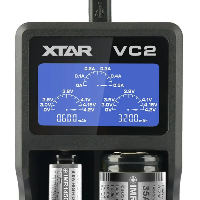 Зарядно за батерии Xtar VC2 Litio Ion Батерии x 2