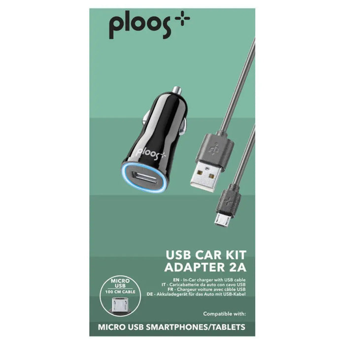 ЗАРЯДНО ЗА КОЛА 12V USB-C 2A PLOOS