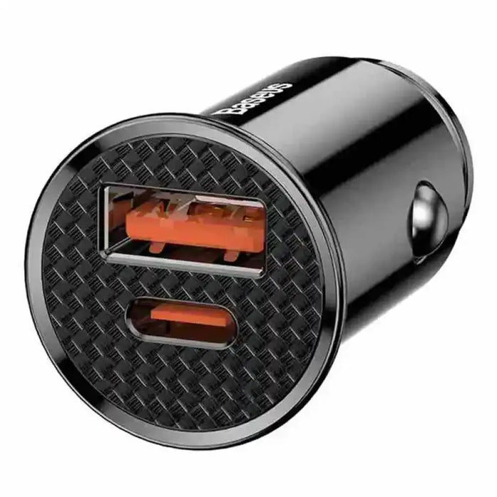 Зарядно за кола Baseus Circular PD QC4.0+ 5A 30W (czarna)