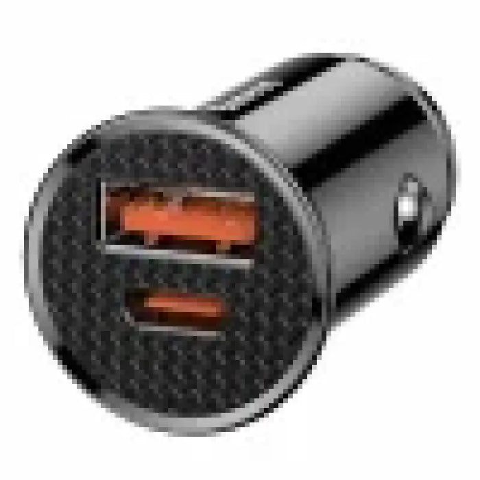 Зарядно за кола Baseus Circular PD QC4.0+ 5A 30W (czarna)