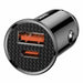 Зарядно за кола Baseus Circular PD QC4.0+ 5A 30W (czarna)
