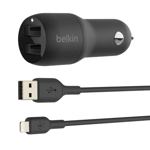 Зарядно за кола Belkin CCD001BT1MBK 24 W
