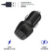 Зарядно за кола Myway Черен 15 W