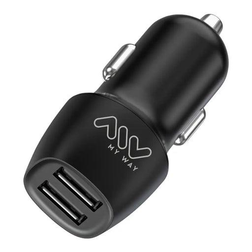 Зарядно за кола Myway Черен 15 W
