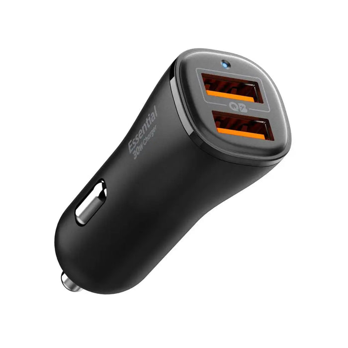 Зарядно за кола Spigen Essential EV302 30W 2-портово USB-A