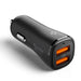 Зарядно за кола Spigen Essential EV302 30W 2-портово USB-A