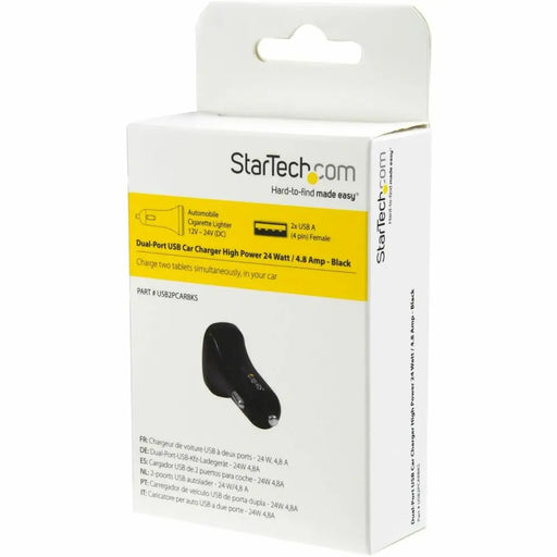 Зарядно за кола Startech USB2PCARBKS
