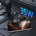 Зарядно за кола Tech-Protect CC02 35W 2-портово USB-C