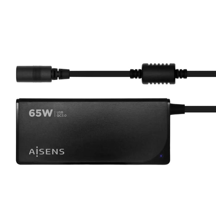 Зарядно за лаптоп Aisens ASLC-65WAUTO-BK 65 W