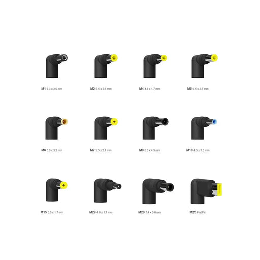 Зарядно за лаптоп Aisens ASLC-90WAUTO-BK Универсален