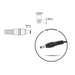 зарядно за лаптоп mitsu 19v 3.16a (5.5x3.0 pin) - samsung