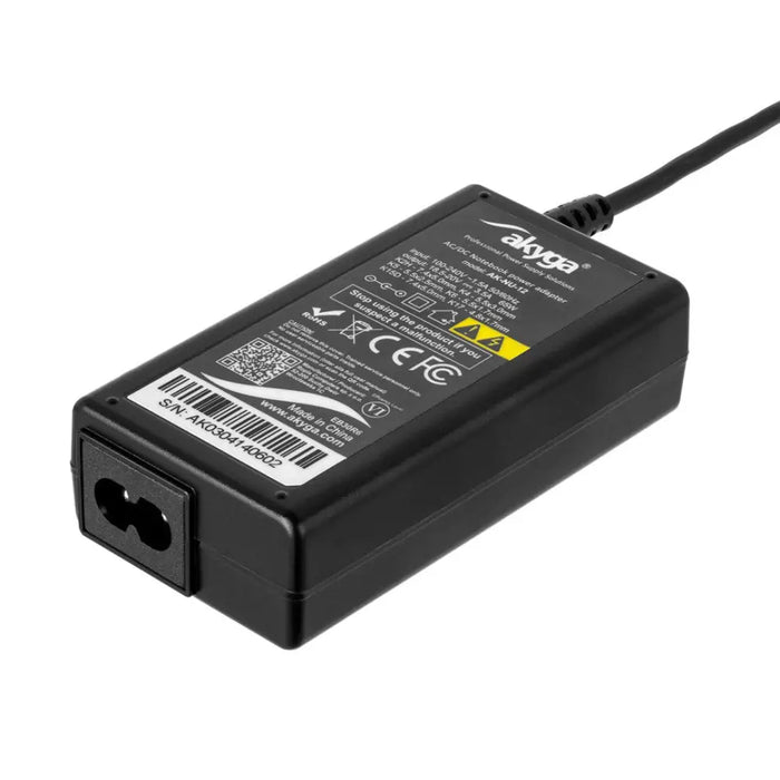 Зарядно за мобилни устройства Akyga AK-NU-12 Black Indoor