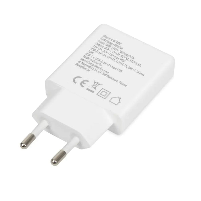Зарядно за мобилни устройства iBox ILUC43W Universal White