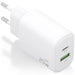 Зарядно за стена Aisens A110-0909 Бял 20 W