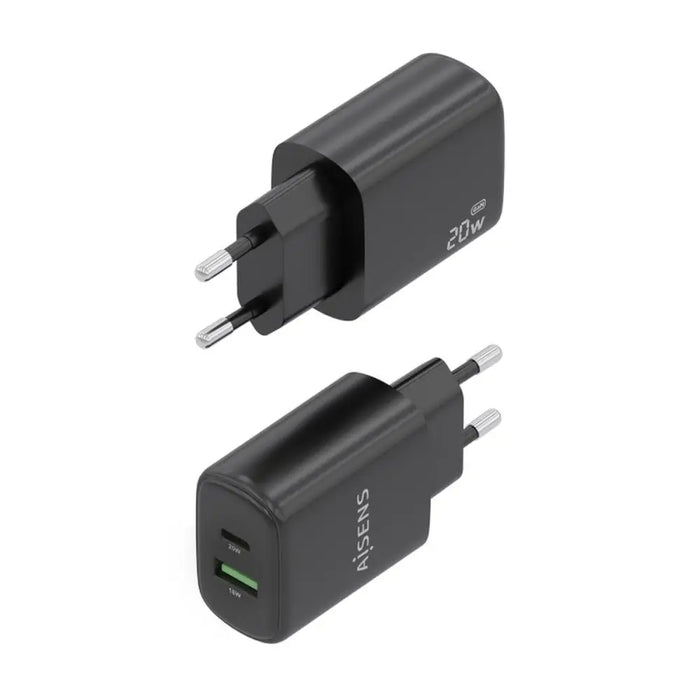 Зарядно за стена Aisens A110-0910 Черен 20 W