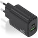 Зарядно за стена Aisens A110-0910 Черен 20 W