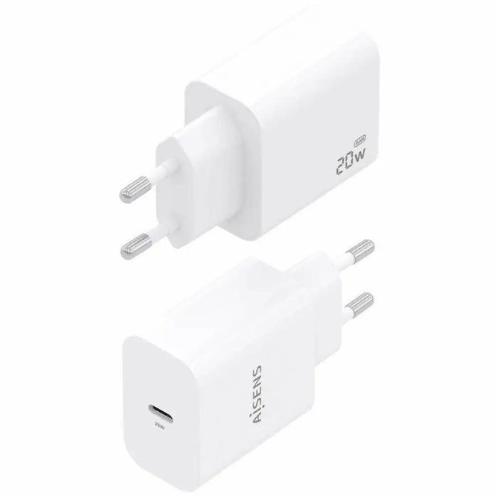 Зарядно за стена Aisens A110-0938 Бял 20 W